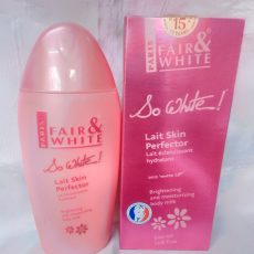 Fair and White,so white,body lotion helps to hydrate and nourish the skin while brightening it.