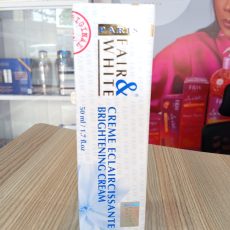 Fair and White brightening cream helps in reducing the appearance of dark spots and smoothening the skin.