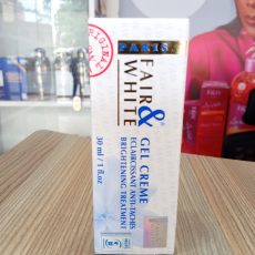 Fair and White brightening cream gel helps unify the skin tone, reduce appearance of dark spots and smoothen the skin.